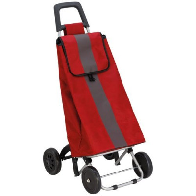 Poussette 4 roues Quatroll rouge noir