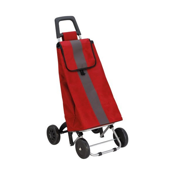 SIDEBAG - Poussette 4 roues Quatroll rouge noir