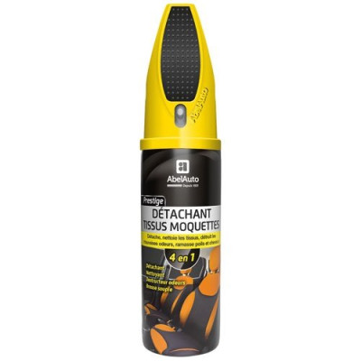 Nettoyant tissus moquettes avec brosse 400ml