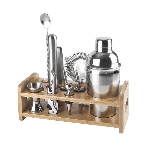 LACOR - Set cocktail 10 pièces + support