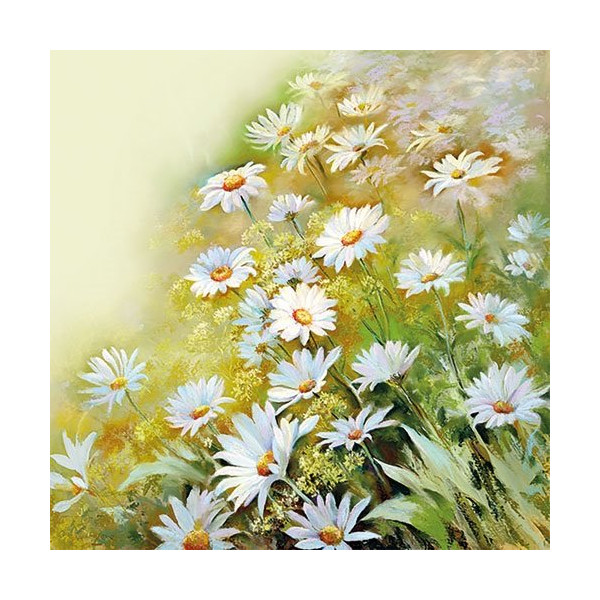 AMBIENTE - Lot 20 serviettes en papier 33 x 33 cm - Face au Soleil