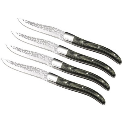 Coffret 4 couteaux à steak - Volcano - LOU LAGUIOLE