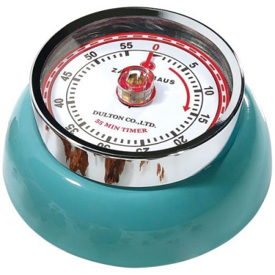 Minuteur aimanté Bleu Pétrole