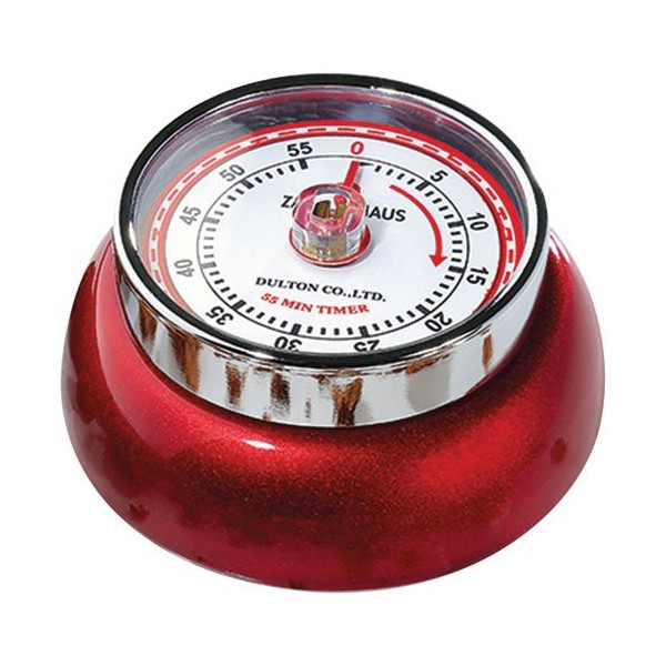 ZASSENHAUSS - Minuteur aimanté Rouge Métallique