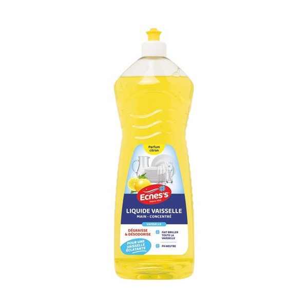 ECNESS - Liquide vaisselle Ecness citron 1L