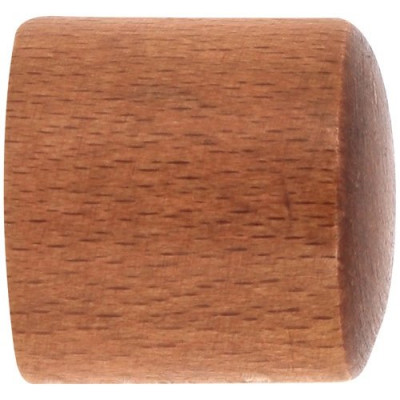 embout bois bouchon Ø28mm à visser merisier x2