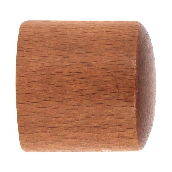 MOBOIS - embout bois bouchon Ø28mm à visser merisier x2