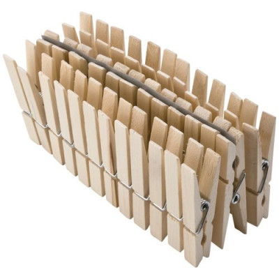 Pince linge bois sachet de 36 75x9