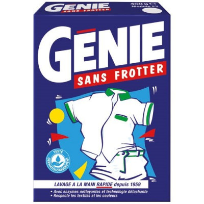 Lessive main Génie sans frotter 450g