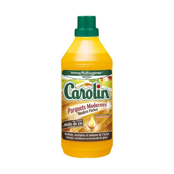 CAROLIN - Entretien parquets vitrifiés stratifiés Carolin 1L