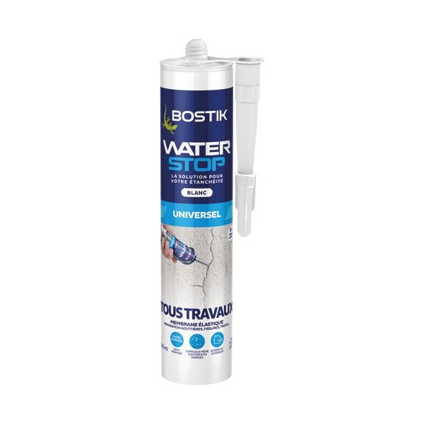 BOSTIK - Waterstop blanc mastic cartouche 290ml