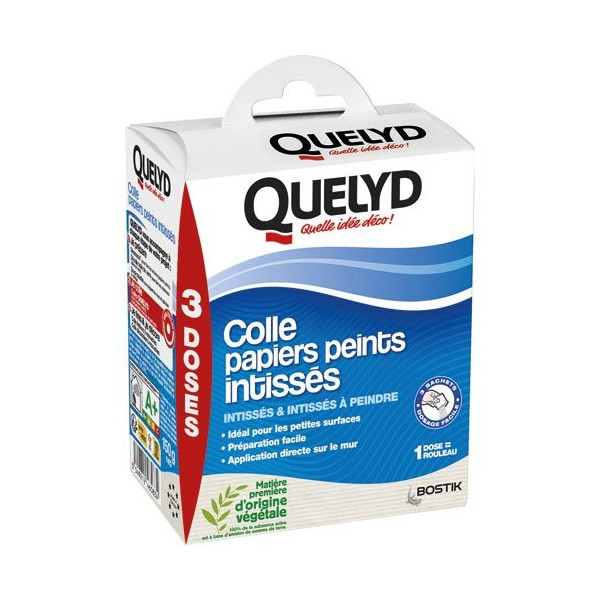 QUELYD - Colle papier peint intissé 3 doses 150g