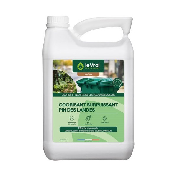 LE VRAI PRO MAISON - Odorisant surpuissant concentré pin des landes 5L