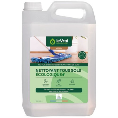 Nettoyant Tous Sols Ecologique 5L