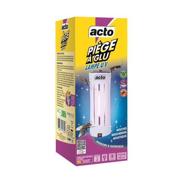 ACTO - Piège à glu lampe u.v.