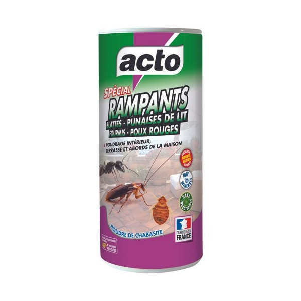 ACTO - Poudre de chabasite insectes rampants 100g