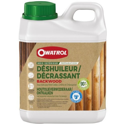 Backwood déshuileur décrassant biosourcé 1l