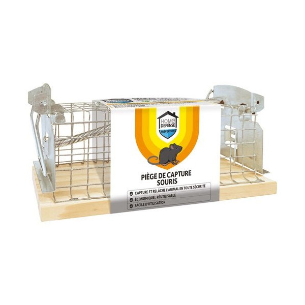 HOME DEFENSE - Piège de capture souris
