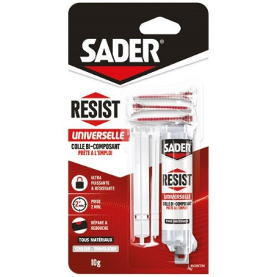 Colle Bi-Composant Resist Universelle Transparente 10g