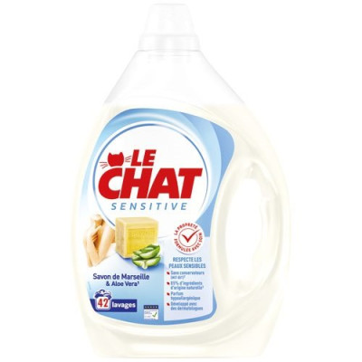 Le chat sensitive aloe vera 1.89 L, 42 lavages