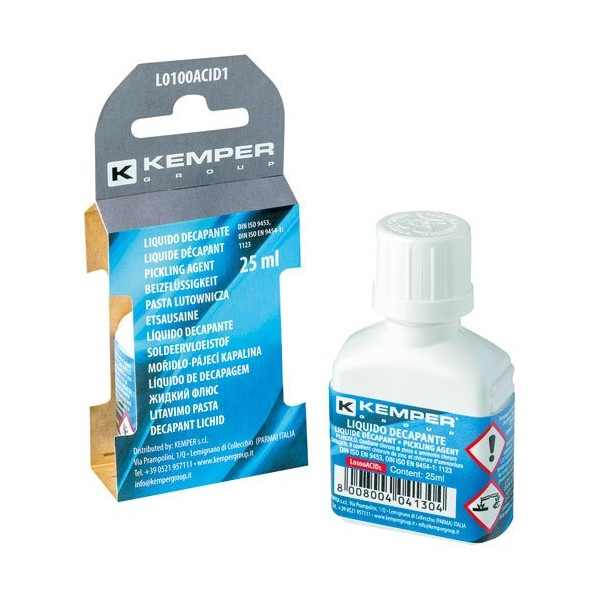KEMPER - Liquide decapant pour étamage flacon de 25ml