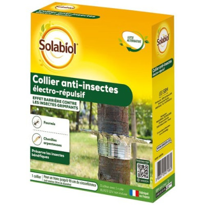 Collier anti-insectes électro répulsif