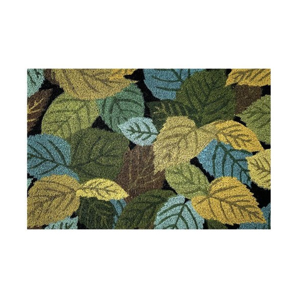 IDMAT - Tapis coco blanchi sur semelle latex 40x60 cm Amazonie