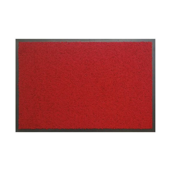 IDMAT - Tapis queyras 60x80 cm rouge