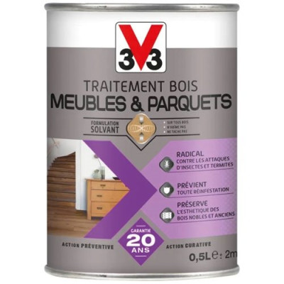 Traitement meubles parquets 0.5 l
