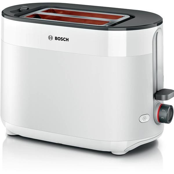 BOSCH - Toaster 2 fentes Blanc Mat - MyMoment - TAT2M121