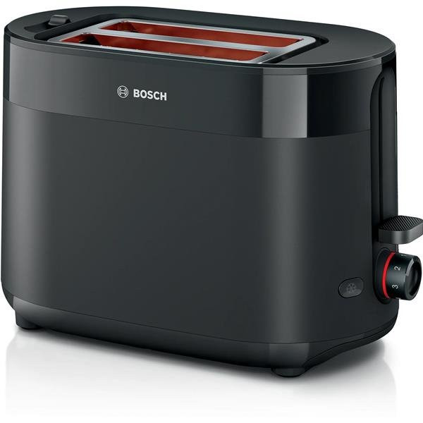 BOSCH - Toaster 2 fentes Noir Mat - MyMoment - TAT2M123