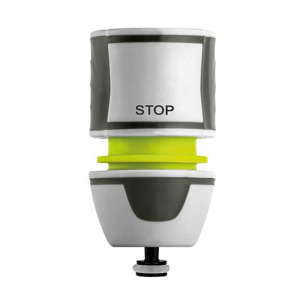 TECHN - Raccord aqua stop plastique  ø15 mm bimatière