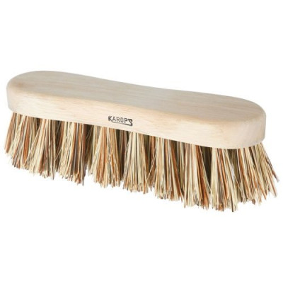 Brosse à Laver Violon Bois Ciré Fibre Chiendent KAROP'S