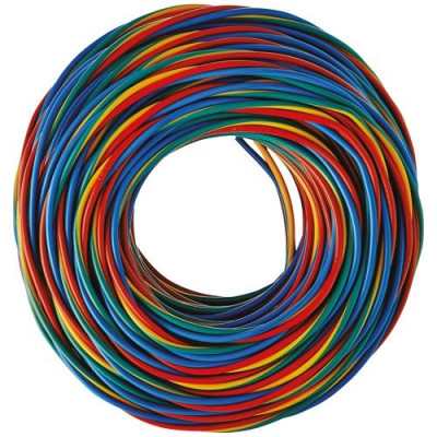 Câble Trifacil 3g2.5 VU 10 m rouge bleu violet