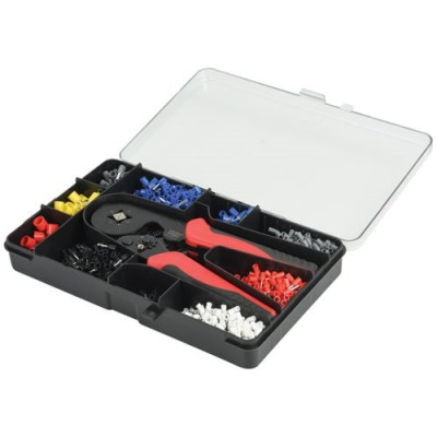 Kit 1200 cosses cylindiques et pince à sertir