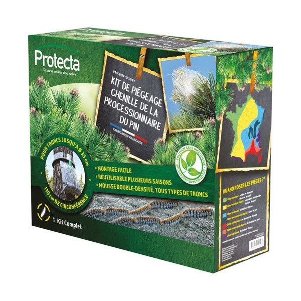 PROTECTA - Kit de piègeage anti chenilles processionnaires du pin 35 cm