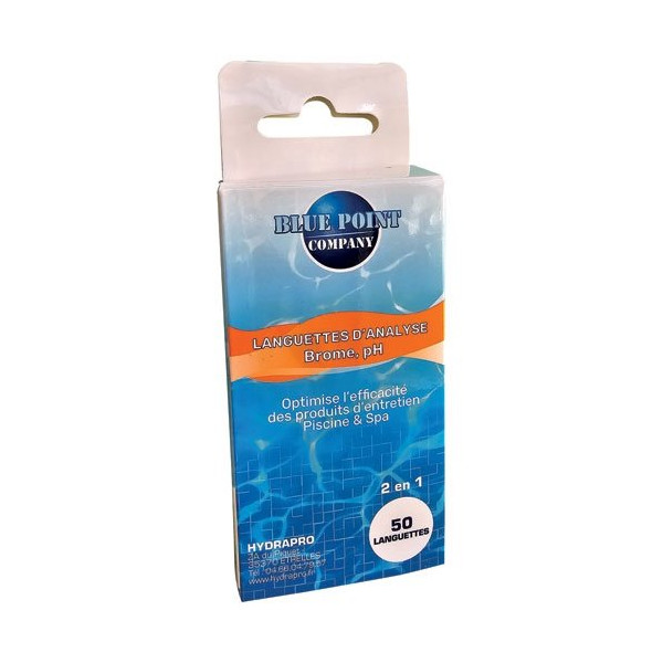 BLUE POINT COMPANY - Trousse 50 languettes brome  Ph