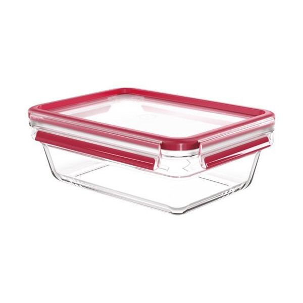 TEFAL - Boîte de conservation rectangulaire 1,3 L - Masterseal Glass
