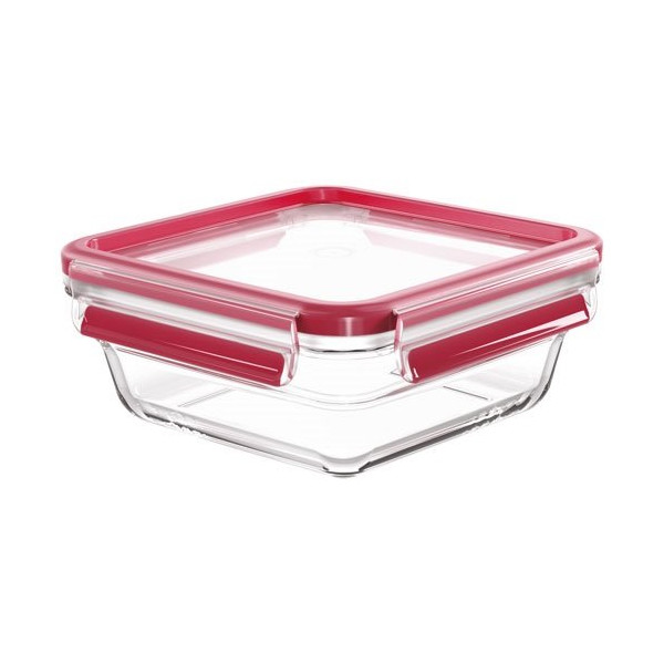 TEFAL - Boîte de conservation carrée 0,8 L - Masterseal Glass