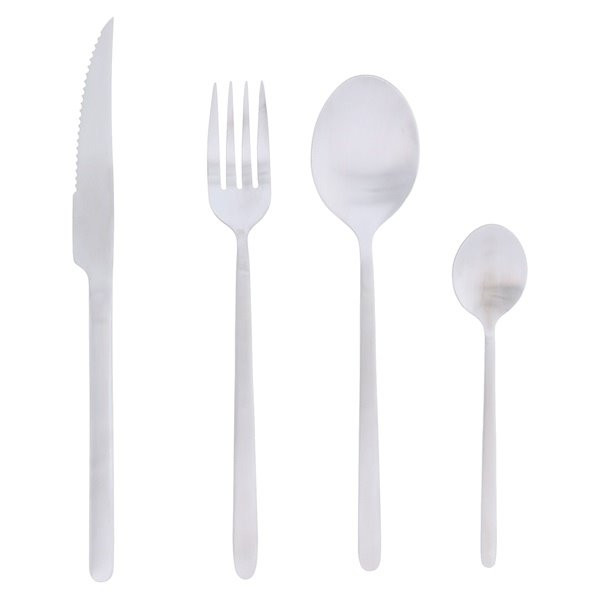 JEAN DUBOST - Ménagère 16 pièces Inox Satiné - Anuradha