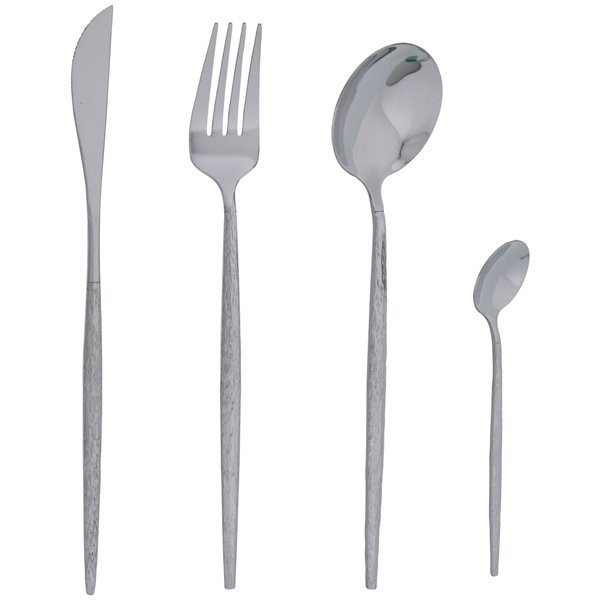 JEAN DUBOST - Ménagère 24 pièces - Fuseau Martelé