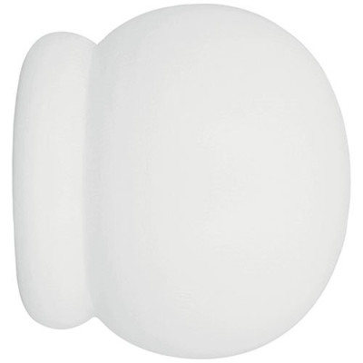 embout bois anglais Ø28mm à visser laqué blanc x2