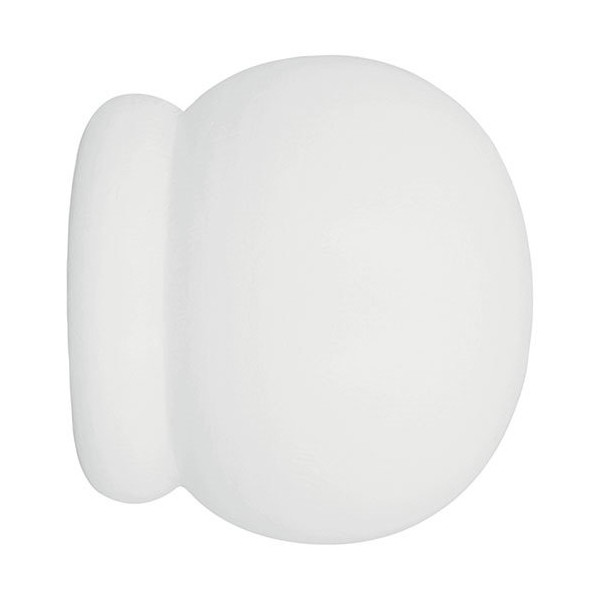 MOBOIS - embout bois anglais Ø28mm à visser laqué blanc x2