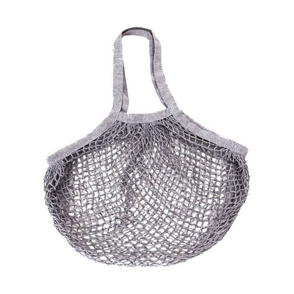 SIDEBAG - Filet à provisions en coton gris