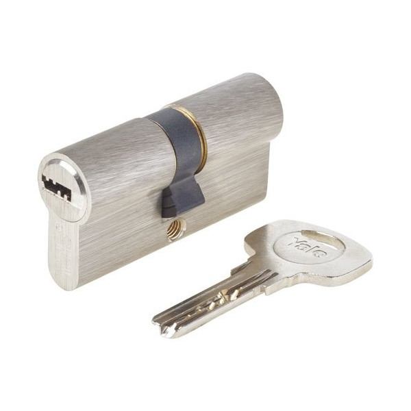 YALE - Cylindre débrayable 6 goupilles 4 clés 1 carte 30 x 30 mm