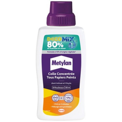 Colle Concentrée Tous Papiers Peints Decomix Bouteille 450ml