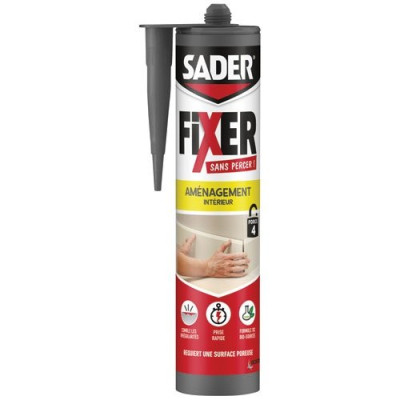 Fixer Sans Percer Aménagement Intérieur Cartouche 360g