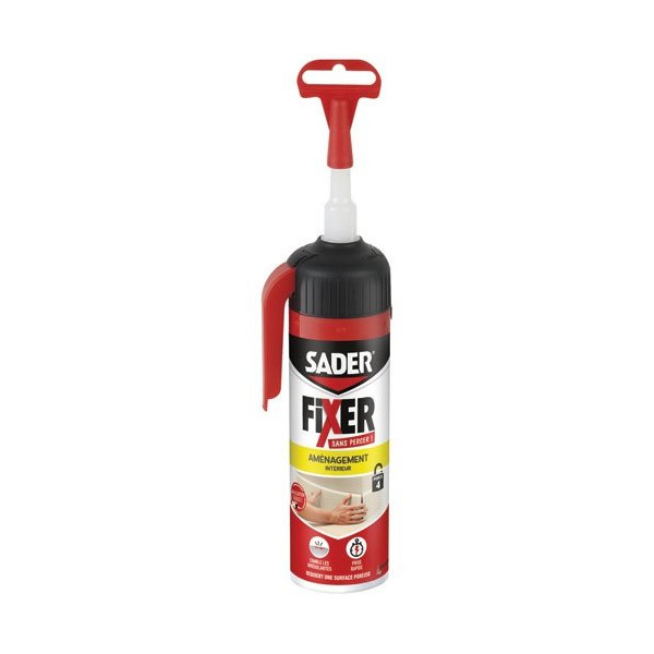 SADER - Sader fixer sans percer aménagement intérieur gachette 130 g