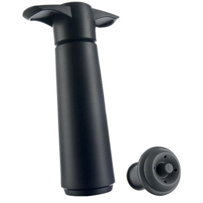 VACUVIN POMPE NOIR+2BOUCHON BTE