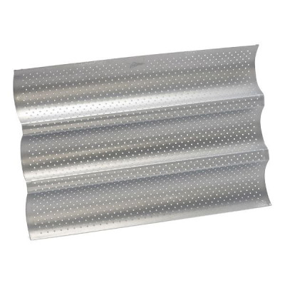 MOULE 3 BAGUETTES ET TUILES 38CM